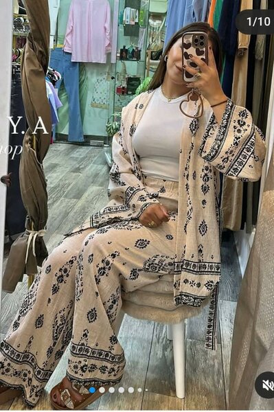 Ensemble deux pièces bohème