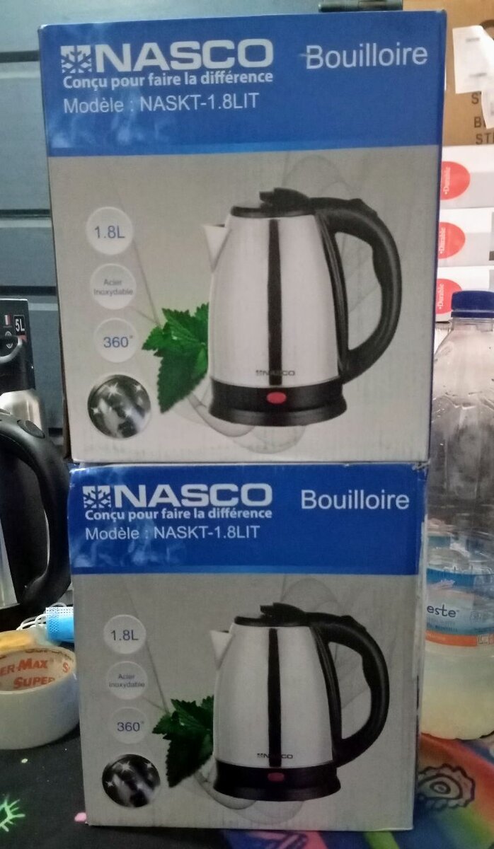 Bouilloire NASCO 1.8L Acier
