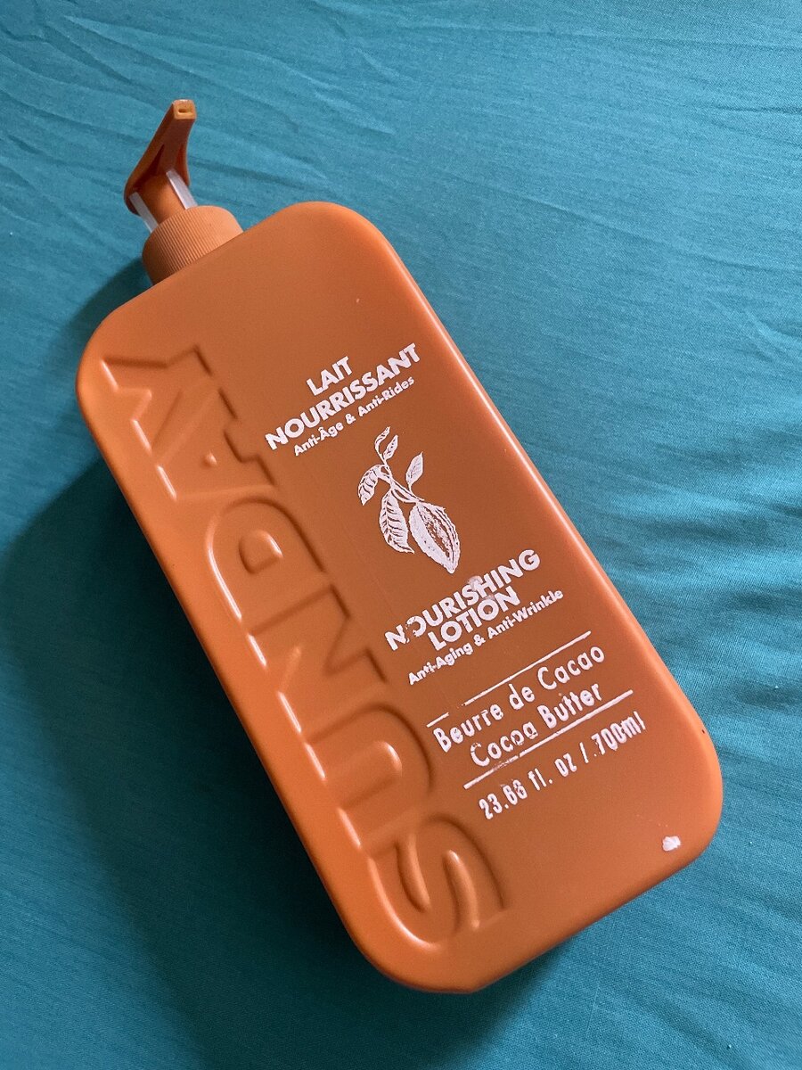 Lait corps SUNDAY cacao 700ml