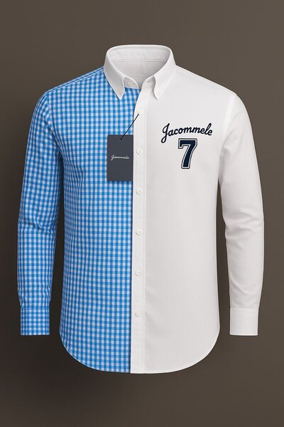 Chemise homme à rayures élégante