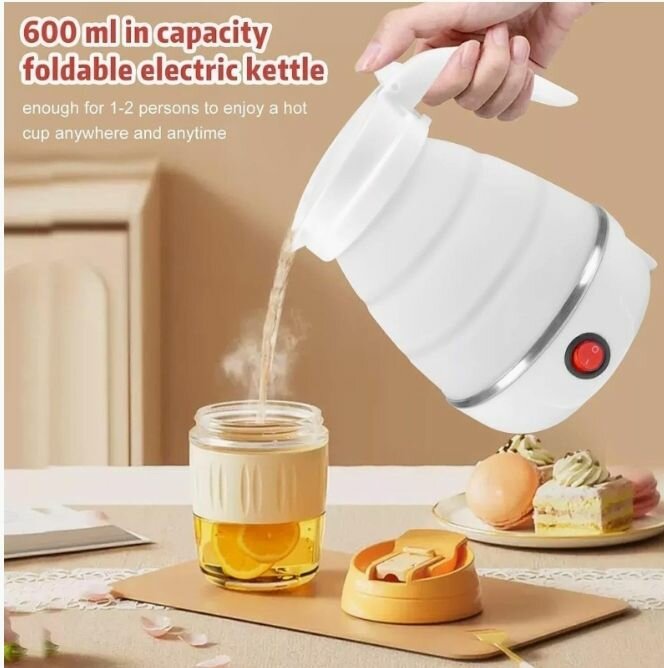 Foldable Electric Kettle,600ml