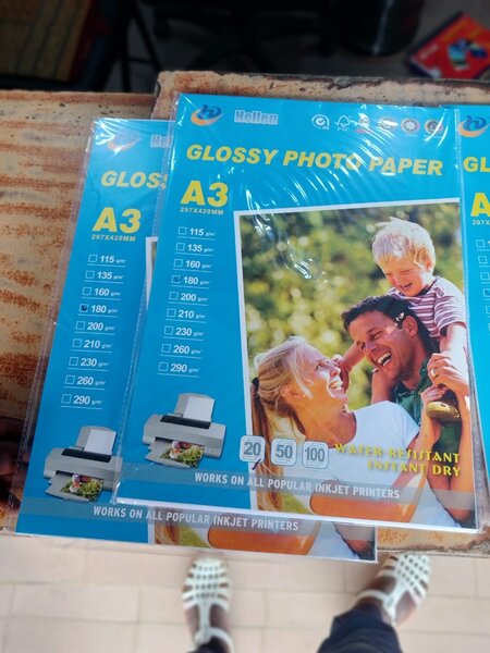 Papier Photo Brillant A3