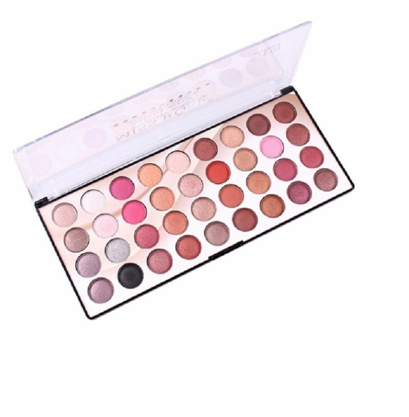 MISS ROSE 36 Color Eyeshadow 3D Colorful Waterproof Eye Shad
