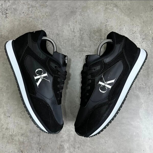 Baskets noires Calvin Klein homme