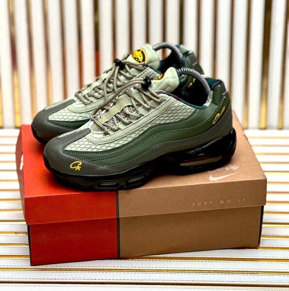 Baskets Air Max Vert Olive
