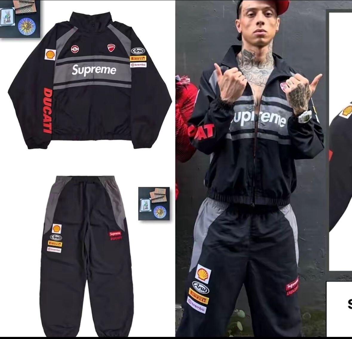 Supreme Tracksuit Homme Sportwear