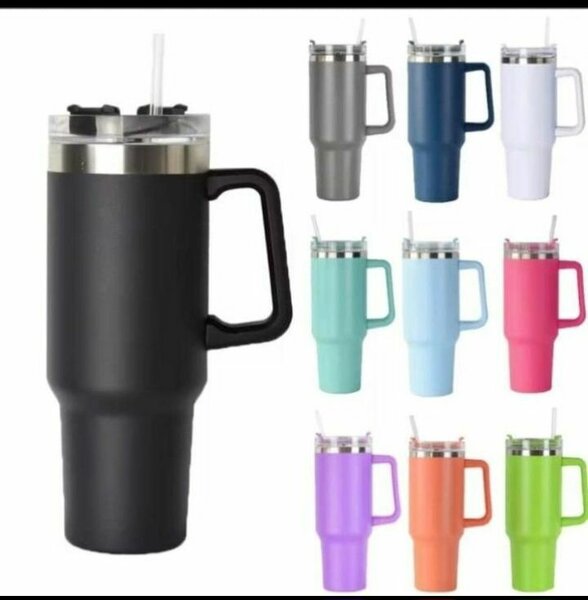 Gobelet Isotherme avec Paille