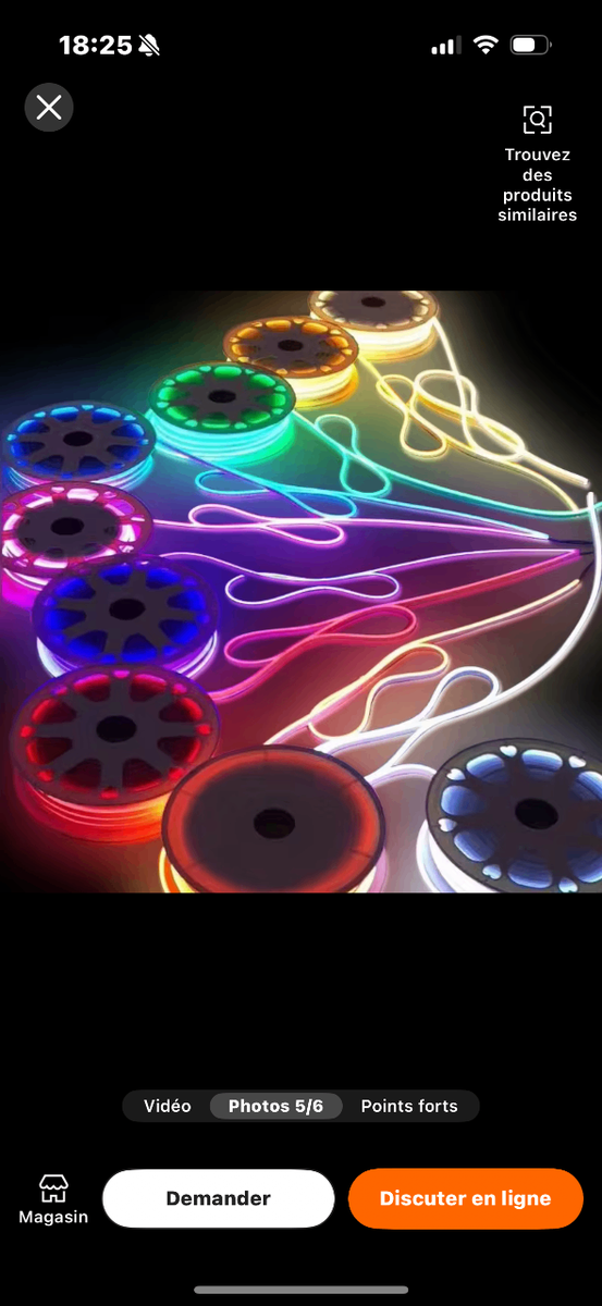 Guirlande Lumineuse LED Flexible
