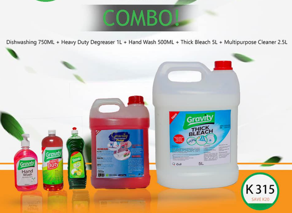 GRAVITY LIQUID DETERGENTS