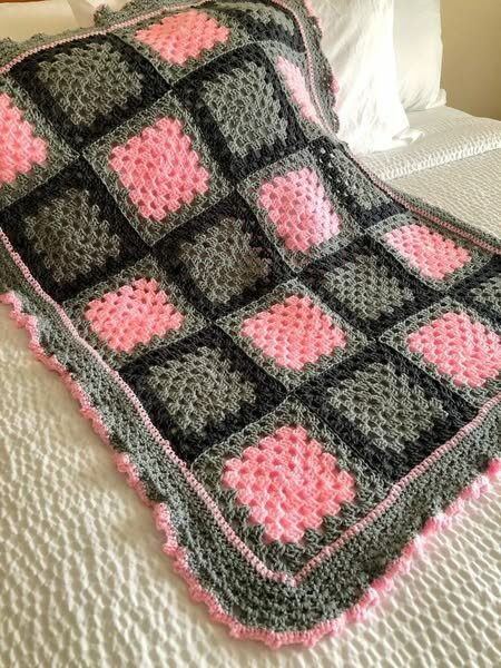 Crochet baby blankets