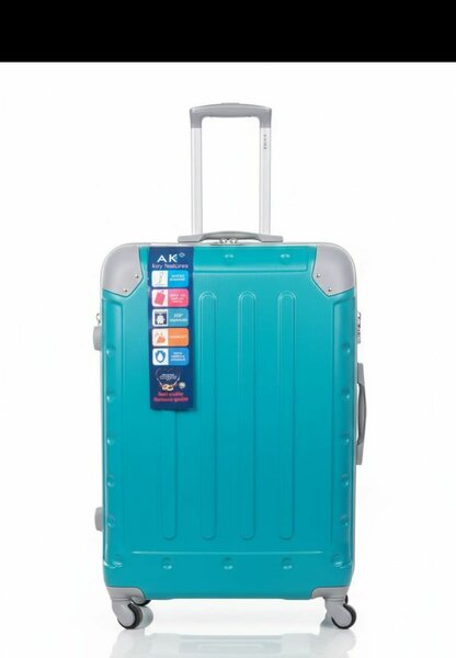 Valise AK en plastique sarcelle avec poignée
