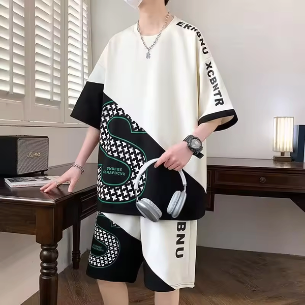 Tenue casual homme imprimée