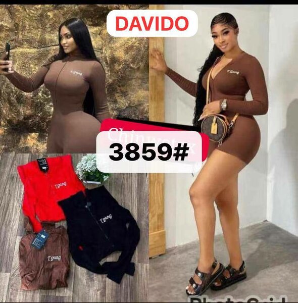 Combinaison rayée femme