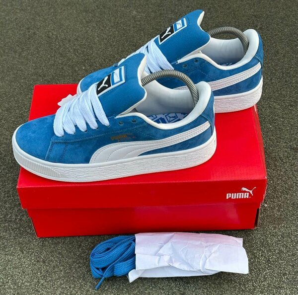 Basket XL Puma Bleu