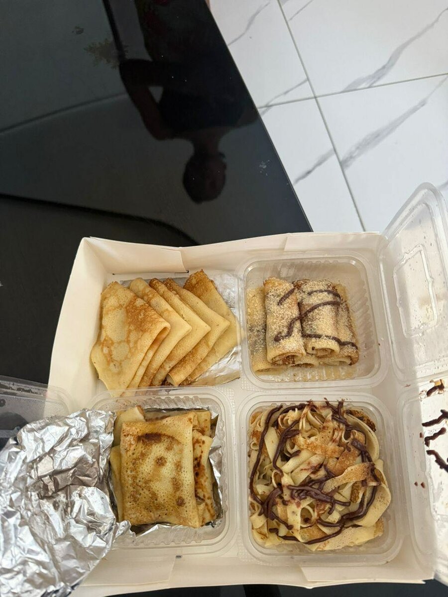 Assortiment de crêpes gourmandes