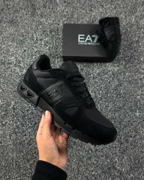 Chaussures EA7 Sneaker Homme Noir