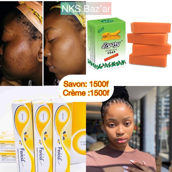 Le duo pour éliminer les taches et les taches d´acné