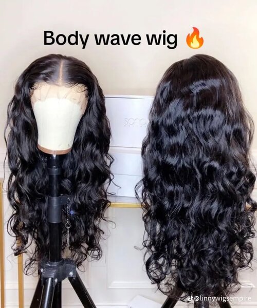 Perruque ondulée longue