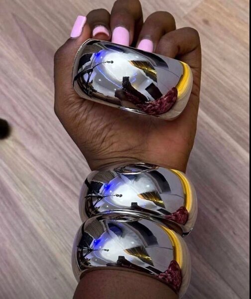 Bracelets élégants métalliques