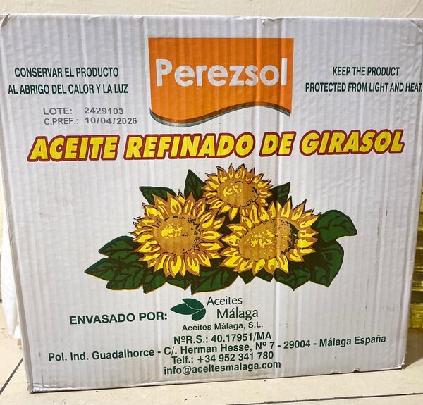 Perezsol Sunflower Oil