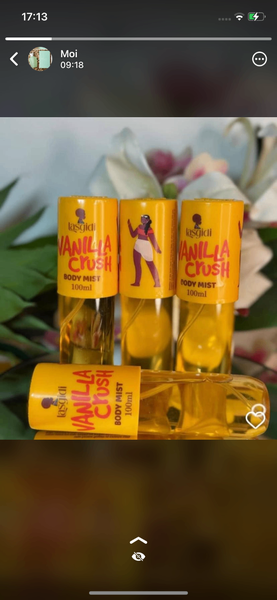 Brume Corporelle Vanille Crush