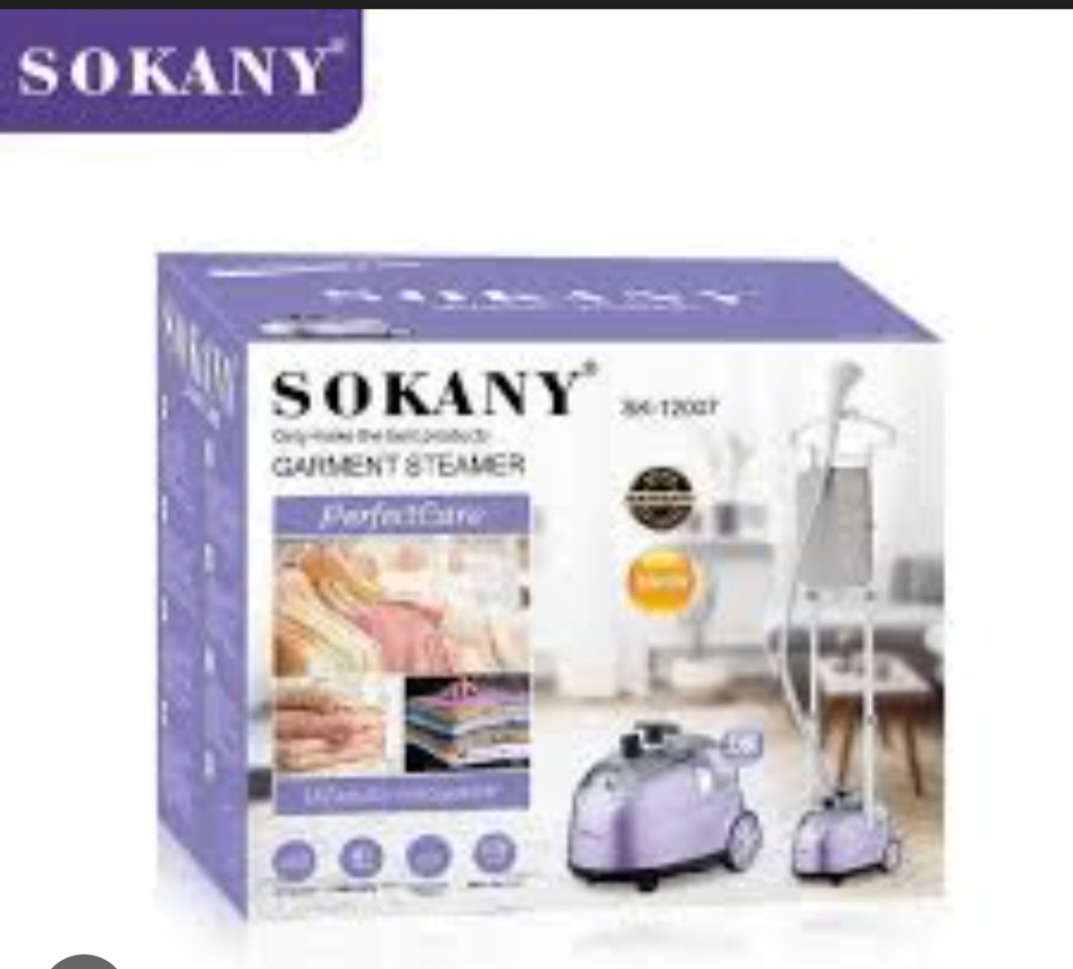 Sokany Défroisseur Vapeur Vertical 2-en-1