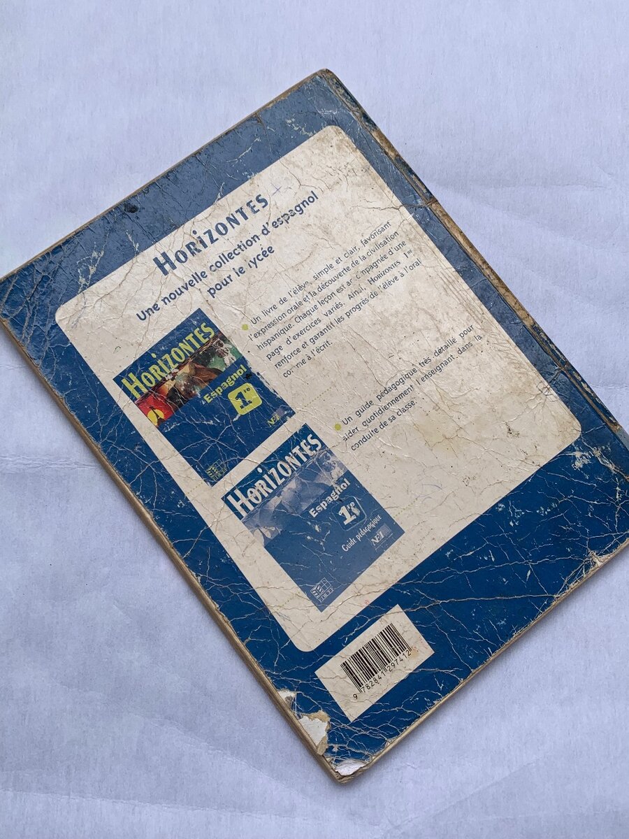 Livre d'Espagnol «Horizontes»