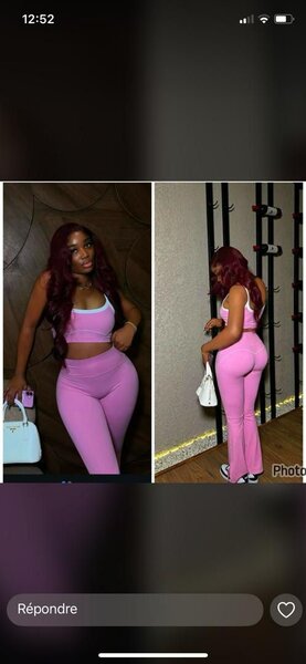 Ensemble de sport rose femme