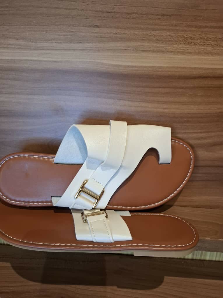 Sandales confortables en cuir