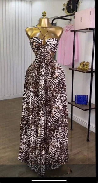 Robe longue élégante femme