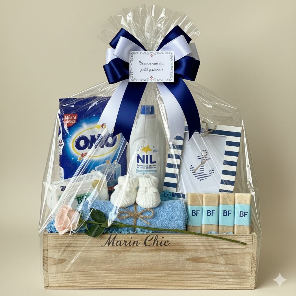 Coffret Cadeau Naissance Marin
