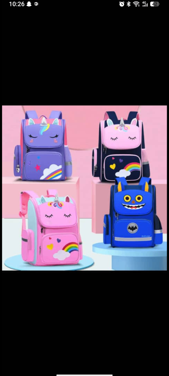 Cartable scolaire mignon