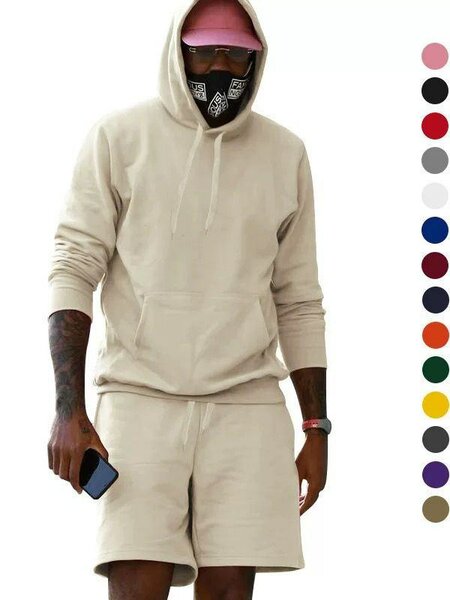 Ensemble Hoodie et Short Homme