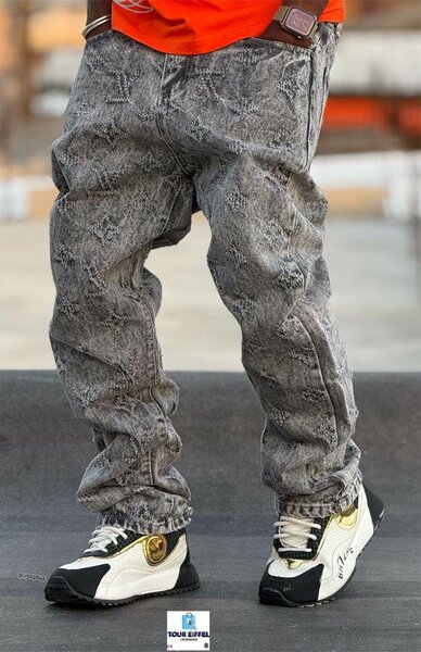 Jean baggy décontracté