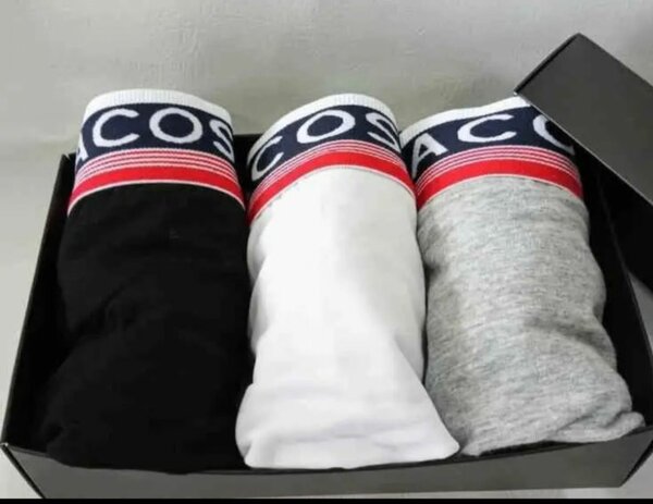 Caleçons homme en coton (3 pièces)