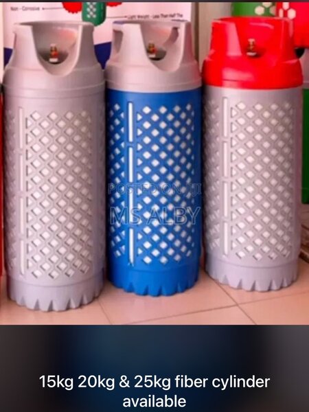 Refillable Fiber Gas cylinder 15Kg