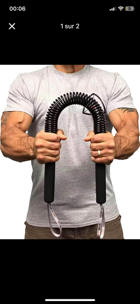 Barre de flexion musculation