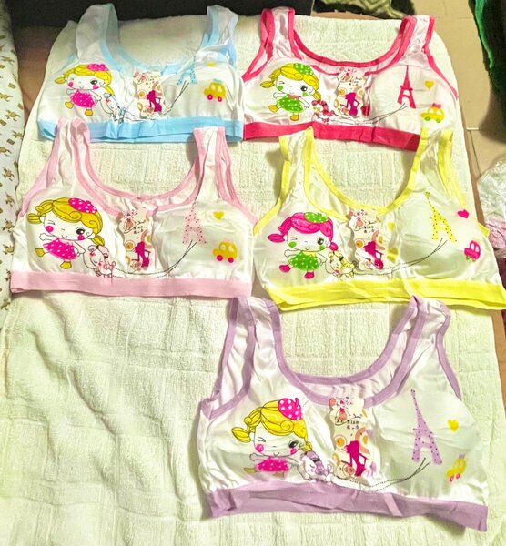 Soutiens-gorge sportifs colorés enfants