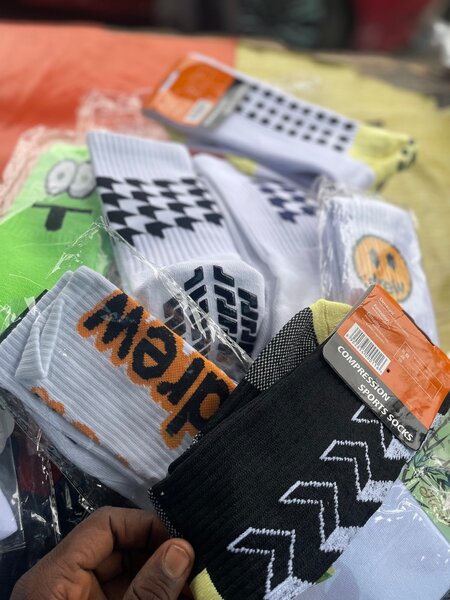 Chaussettes 100% coton