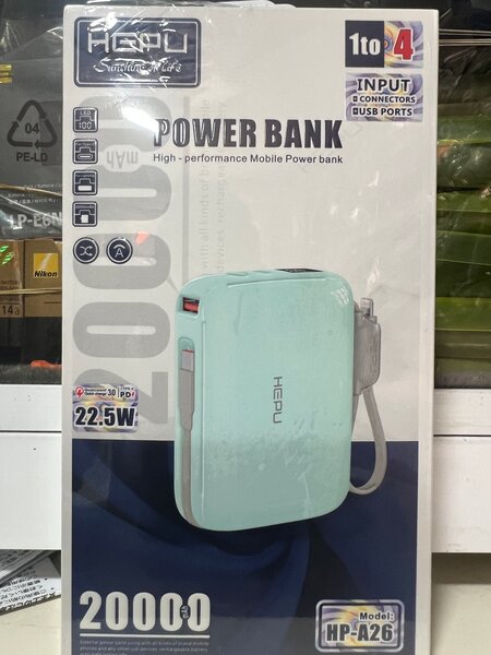 Hepu Power Bank 20000mAh