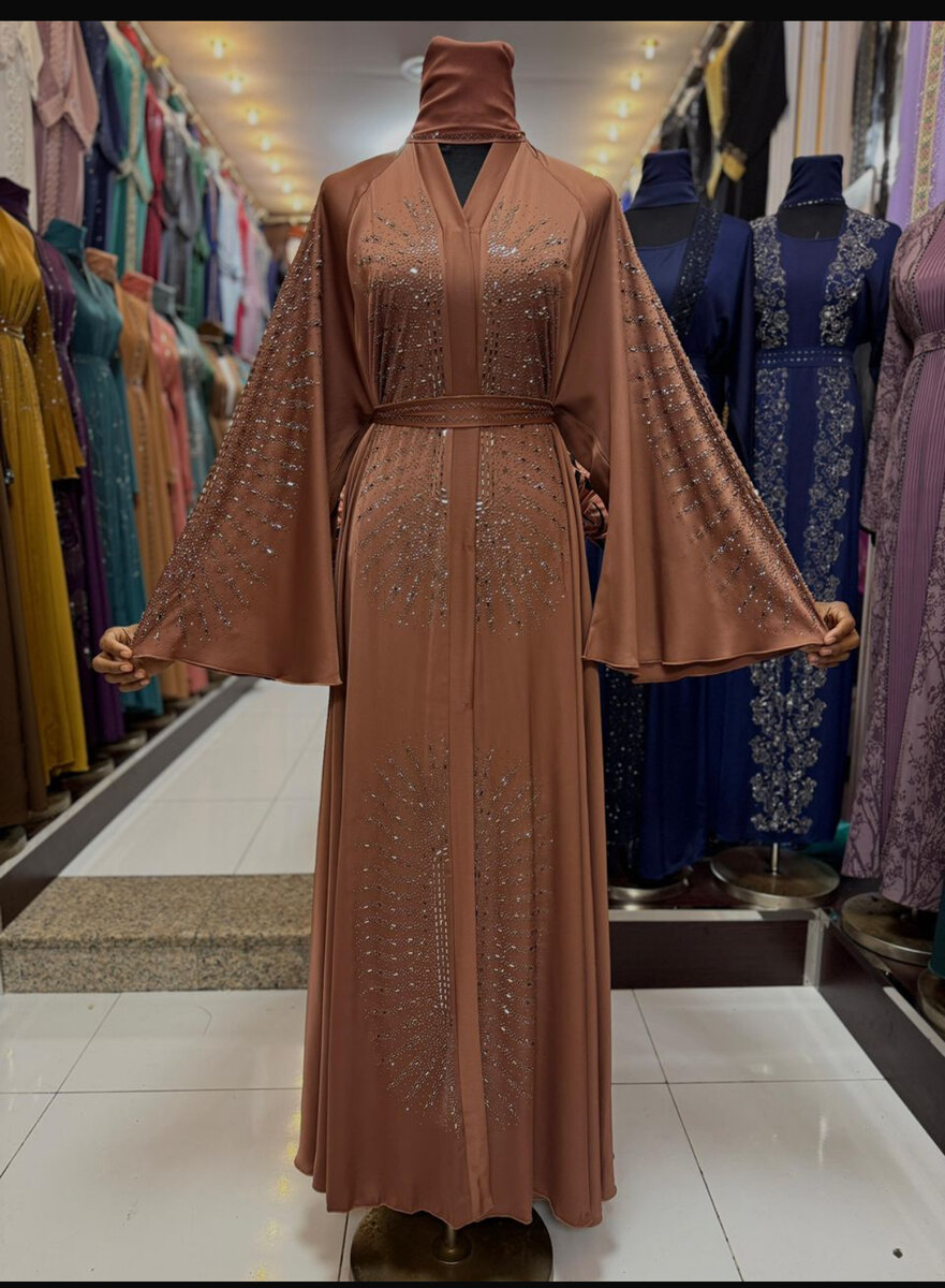 Robe Abaya Élégante Femme