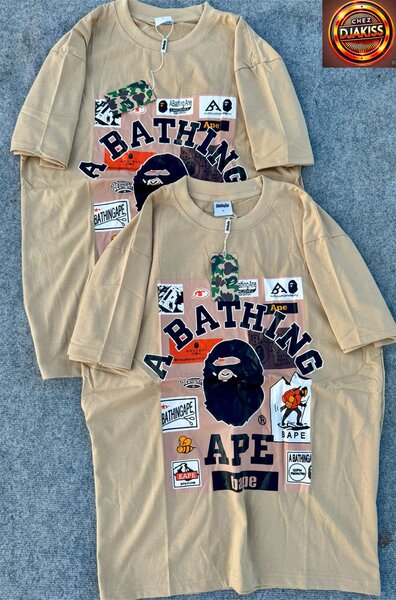 T-shirt A Bathing Ape beige