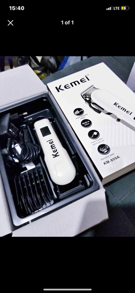 Rechargeable hair clippers