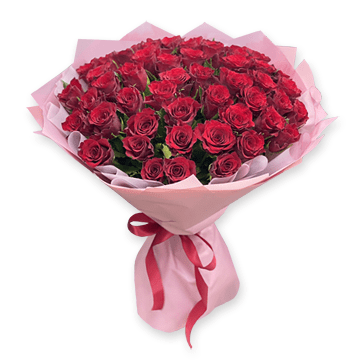 Bouquet de roses rouges