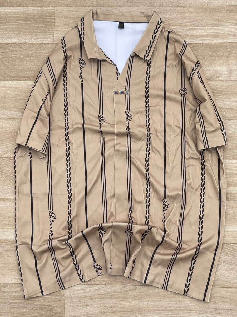 Chemise à rayures modernes