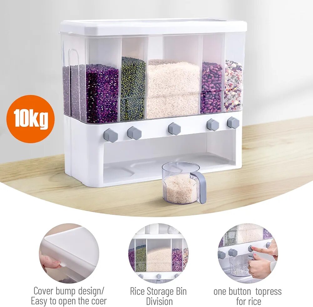 Boîte de arrangement pour céréales.