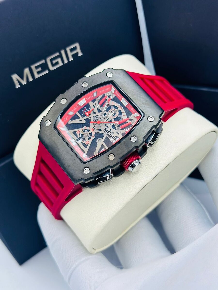 Montre Homme Megir Squelettée