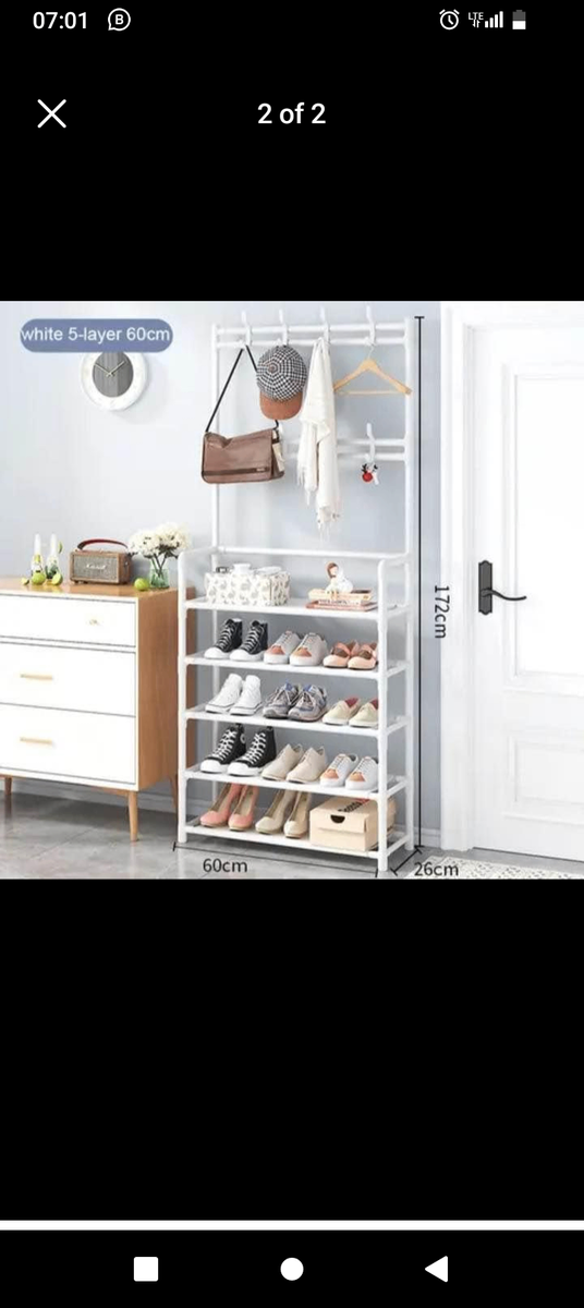 Shoe rack 5 layers