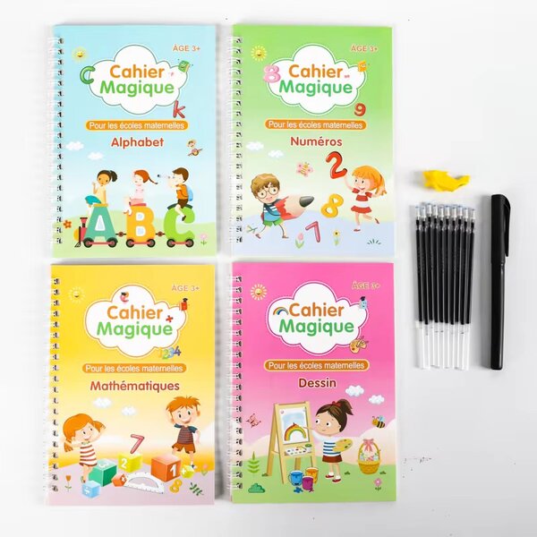 Cahier Magique Éducatif Enfants