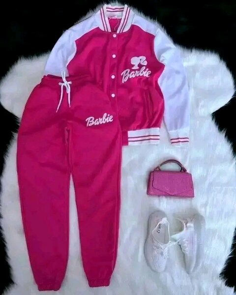 Ensemble survêtement Barbie rose